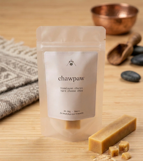himalayan churpi hard cheese chew for dogs - small